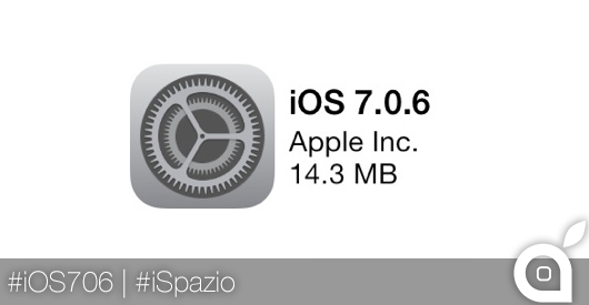 iOS 7.0.6 da poche ore disponibile, i link al download per gli iPhone