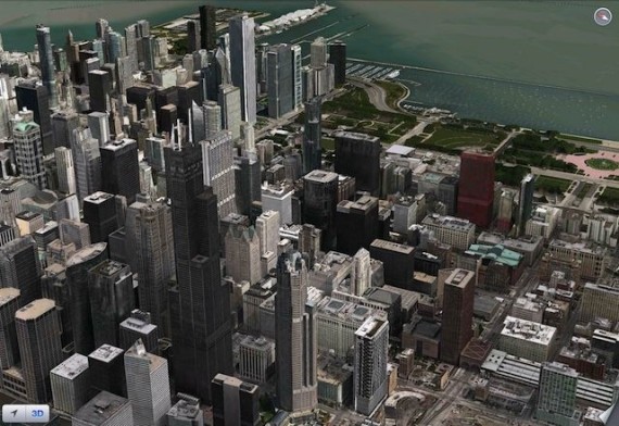 Nuove città sul flyover di Mappe della Apple