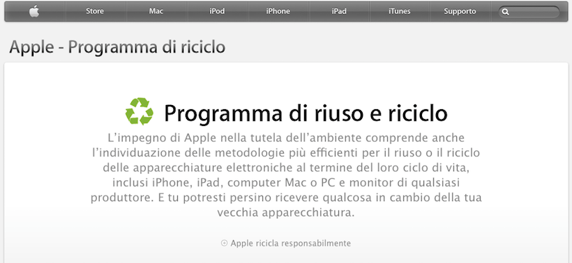 Riuso e riciclo, il programma per permutare l'iPhone arriva in Italia