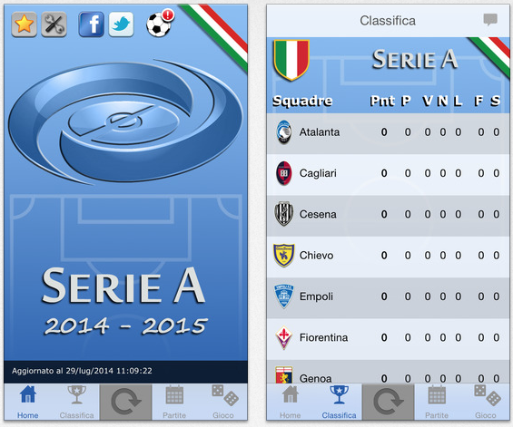 Serie A Live 2014-2015, la novità per l'utenza iPhone