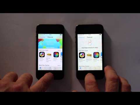Speed test tra iOS 7.1.2 e 8.0.2
