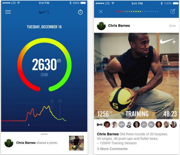 Nike+ Fuel, aggiornamento per l'app iOS