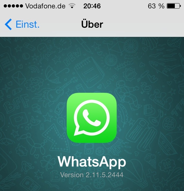 WhatsApp per iPhone, nuovo aggiornamento