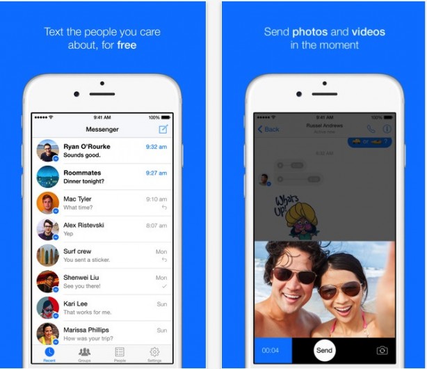 Apple, arriva l'aggiornamento di Facebook Messenger per iOS