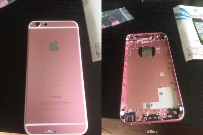 iPhone 6S rosa, ecco come potrebbe essere