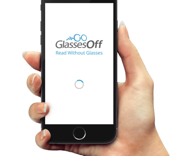 Immagine di presentazione dell'app GlassesOff