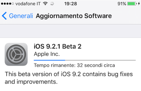 iOS 9.2.1 per iPhone disponibile: ecco cosa cambia