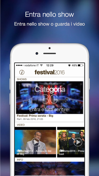 Festival di Sanremo 2016, ecco come seguire l’evento con iPhone