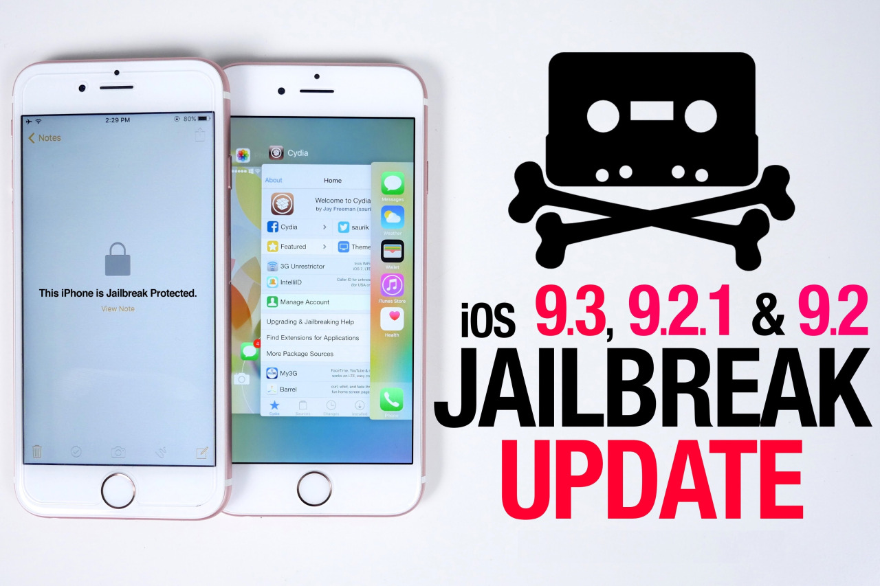 Jailbreak iOS 9.3.2 nuovamente possibile, ma brutte notizie con iOS 10