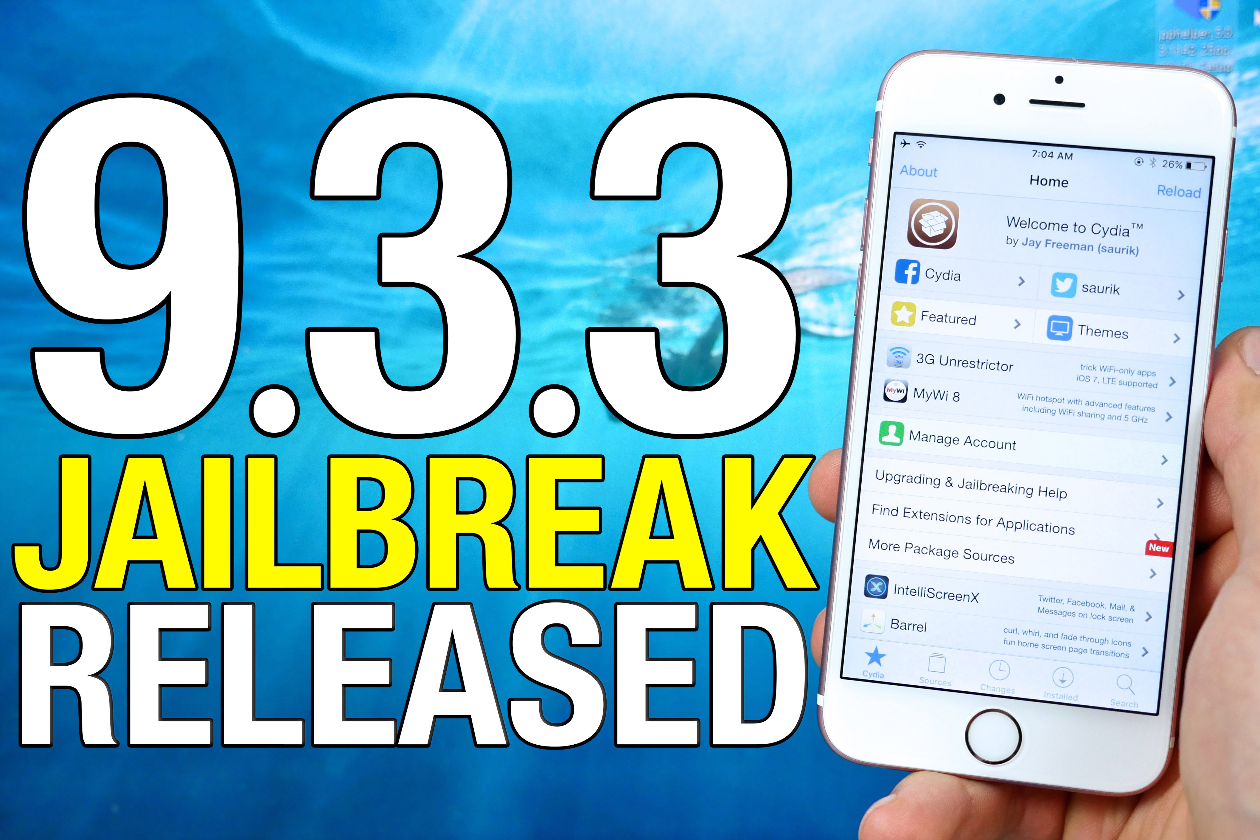 Jailbreak iOS 9.3.3 tramite Safari: ecco come procedere