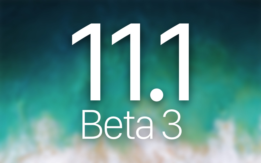 Rilasciato iOS 11.1 beta 3, ecco cosa contiene l'aggiornamento
