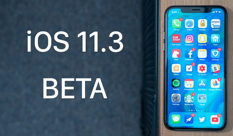 iOS 11.3