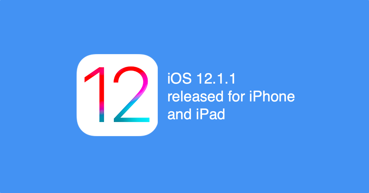 iOS 12.1.1