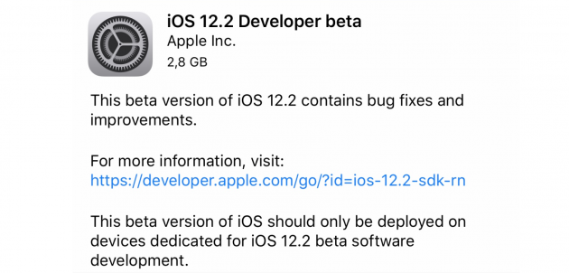 Primi segnali su iOS 12.2 e le caratteristiche del nuovo aggiornamento