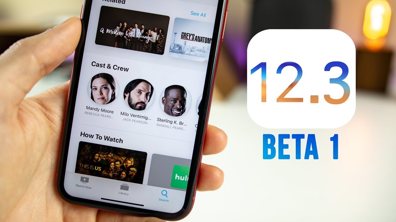 Prime informazioni su iOS 12.3 beta 1 oggi 5 aprile