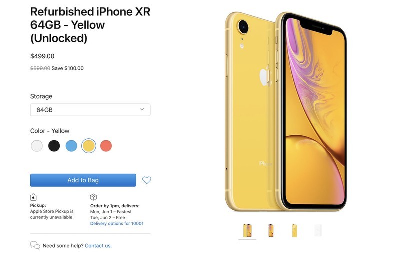 iPhone XR